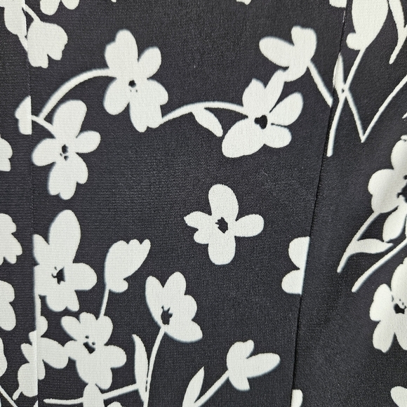 London Times Womens Sleeveless Floral Dress Sz 4 - Picture 4 of 9